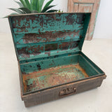 Valigia baule in ferro vintage Jaipur modello E - OrchideaMilano1981