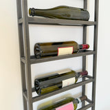 Scaffale in ferro portabottiglie Enoteca 38 cm - OrchideaMilano1981