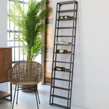 Scaffale in ferro portabottiglie Enoteca 38 cm - OrchideaMilano1981