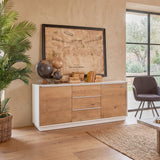 Credenza in legno massello di rovere White Oak 170 cm - OrchideaMilano1981