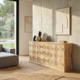 Credenza in legno massello Punta del Este 193 cm - OrchideaMilano1981