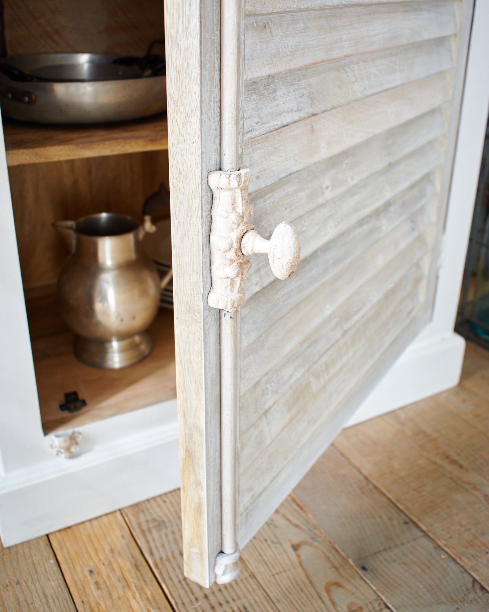 Vetrina in legno massello Barbuda 75 cm - OrchideaMilano1981