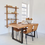 Tavolo in legno e ferro Hartford 150 cm