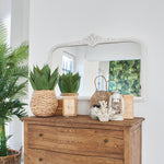 Specchiera in legno Crown White 100x70 cm - OrchideaMilano1981