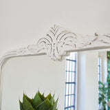 Specchiera in legno Crown White 100x70 cm - OrchideaMilano1981