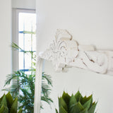Specchiera in legno Crown White 100x70 cm - OrchideaMilano1981