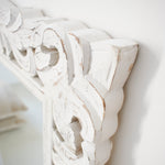 Specchiera da parete in legno Mykonos 80x103 cm - OrchideaMilano1981