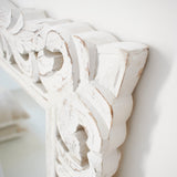 Specchiera da parete in legno Mykonos 80x103 cm - OrchideaMilano1981