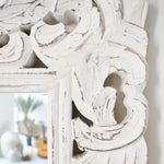 Specchiera da parete in legno Mykonos 80x103 cm - OrchideaMilano1981
