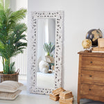 Specchiera a figura intera in legno Astypalea 70x170 cm - OrchideaMilano1981