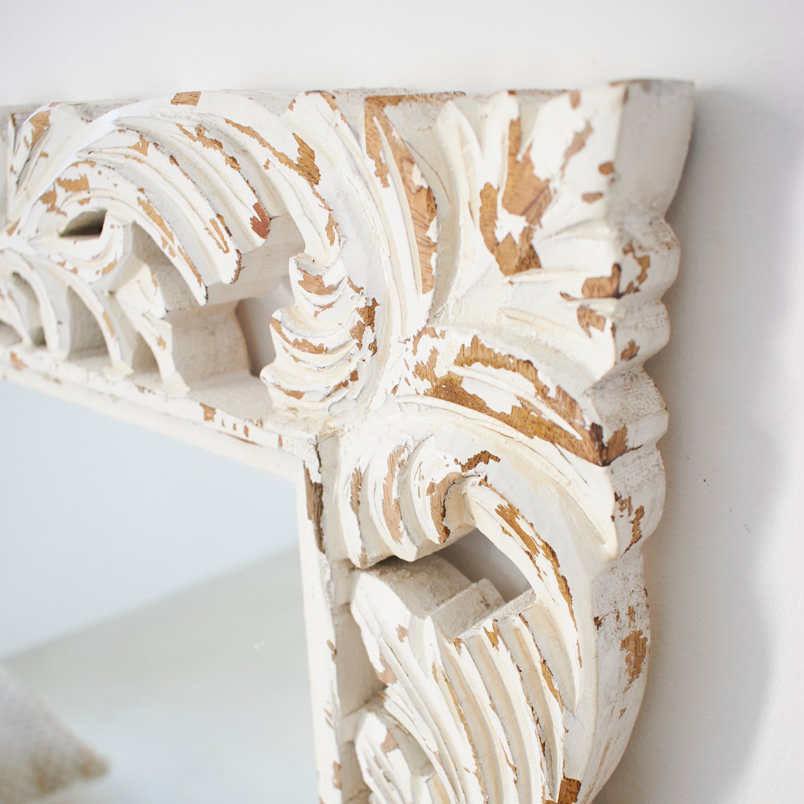Specchiera da parete in legno Mallorca 90x120 cm - OrchideaMilano1981