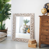 Specchiera da parete in legno Casablanca 80x103 cm - OrchideaMilano1981