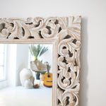Specchiera da parete in legno Casablanca 80x103 cm - OrchideaMilano1981