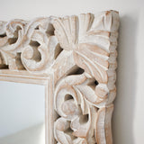 Specchiera da parete in legno Casablanca 80x103 cm - OrchideaMilano1981