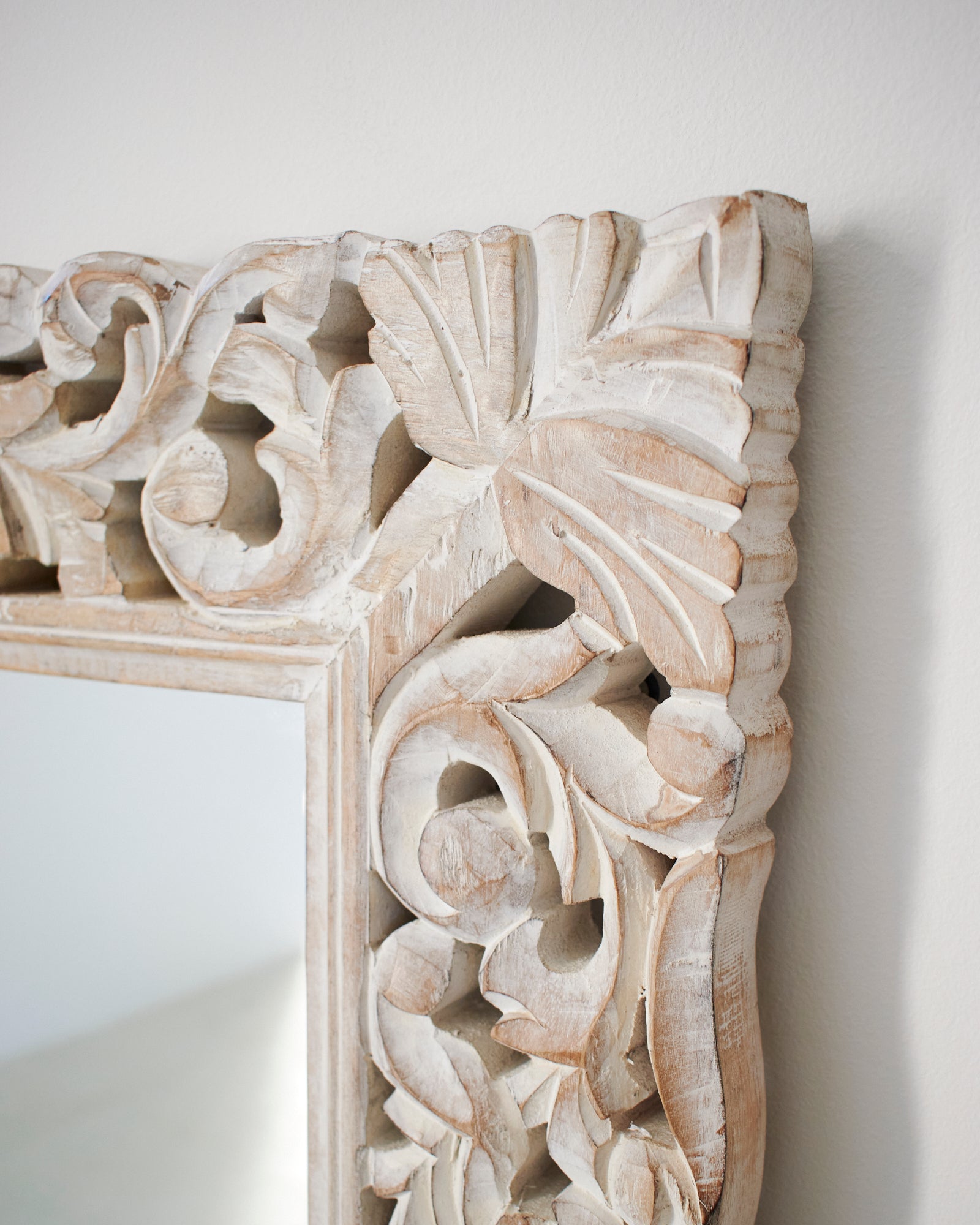 Specchiera da parete in legno Casablanca 80x103 cm - OrchideaMilano1981