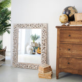 Specchiera da parete in legno Casablanca 80x103 cm - OrchideaMilano1981