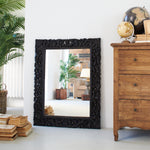 Specchiera da parete in legno Berlino 80x103 cm - OrchideaMilano1981