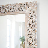 Specchiera a figura intera in legno Ibiza 70x170 cm - OrchideaMilano1981