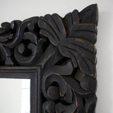 Specchiera a figura intera in legno Amburgo 80x180 cm - OrchideaMilano1981