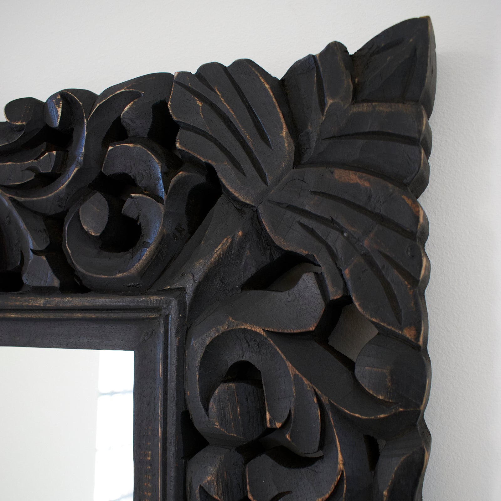Specchiera a figura intera in legno Amburgo 80x180 cm - OrchideaMilano1981