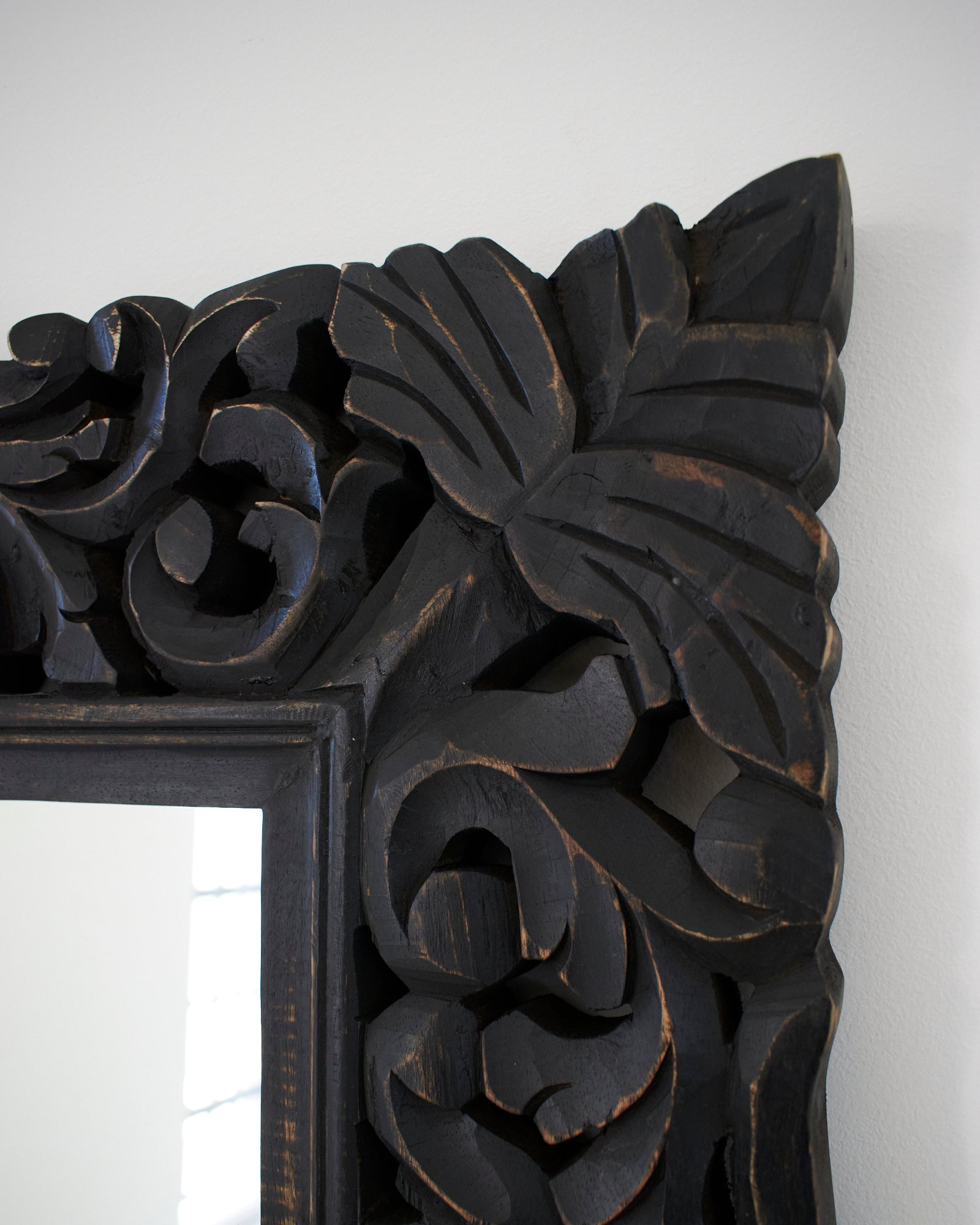 Specchiera a figura intera in legno Amburgo 80x180 cm - OrchideaMilano1981