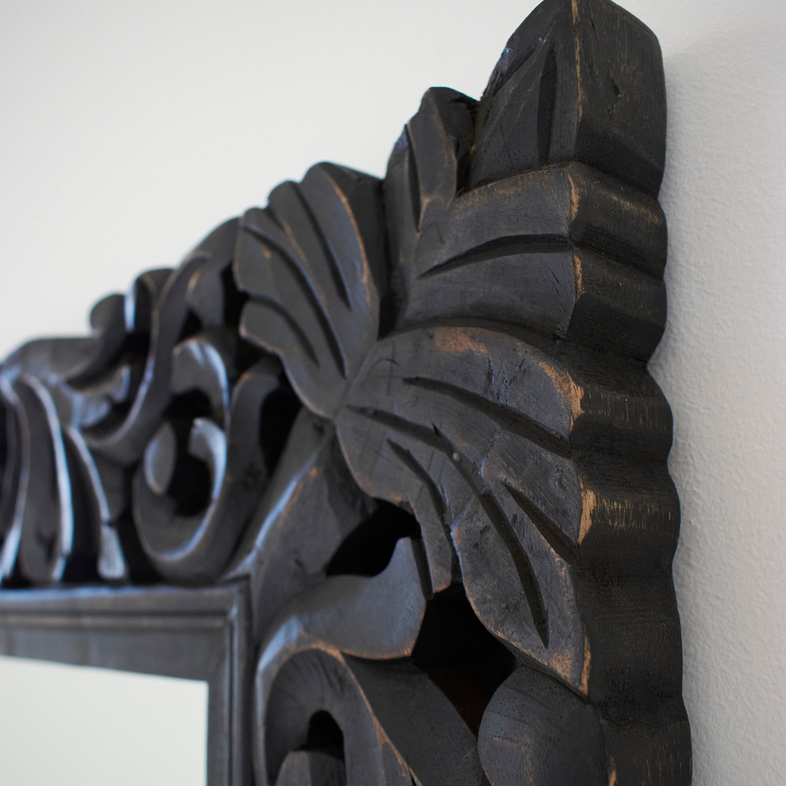 Specchiera a figura intera in legno Amburgo 80x180 cm - OrchideaMilano1981