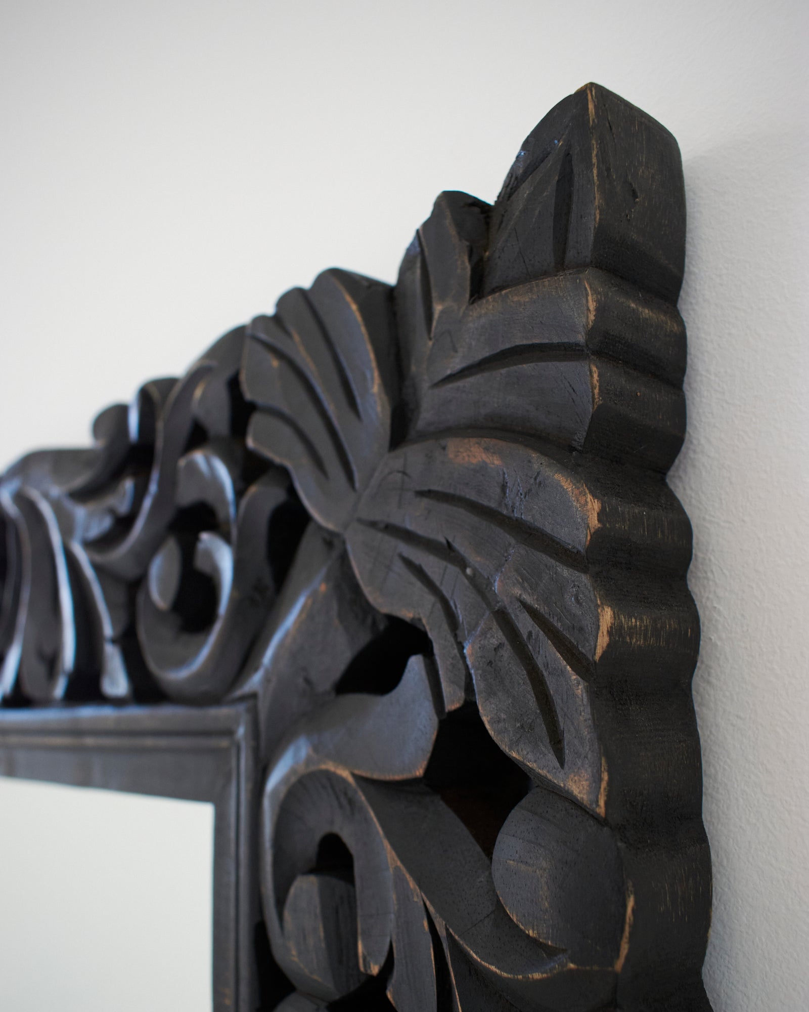 Specchiera a figura intera in legno Amburgo 80x180 cm - OrchideaMilano1981