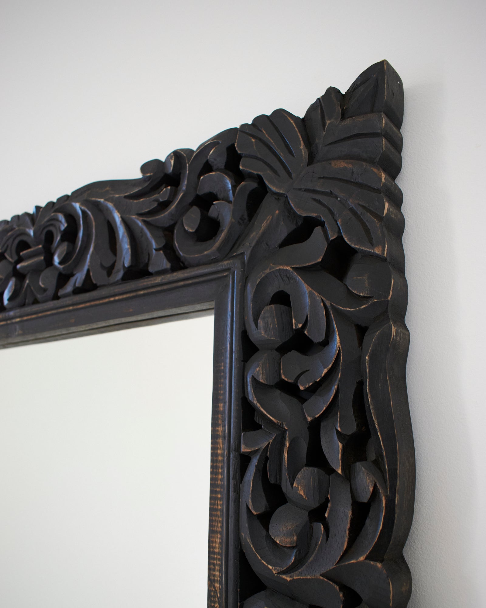 Specchiera a figura intera in legno Amburgo 80x180 cm - OrchideaMilano1981