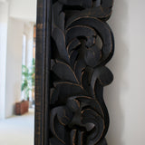 Specchiera a figura intera in legno Amburgo 80x180 cm - OrchideaMilano1981