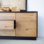 Credenza in legno massello di rovere Oakwood 170 cm - OrchideaMilano1981
