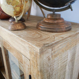 Credenza in legno massello e vetro East Colonial 160 cm - OrchideaMilano1981