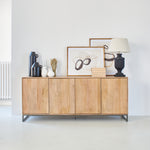 Credenza 4 ante in legno e ferro Skyline 180 cm - OrchideaMilano1981