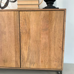 Credenza 4 ante in legno e ferro Skyline 180 cm - OrchideaMilano1981