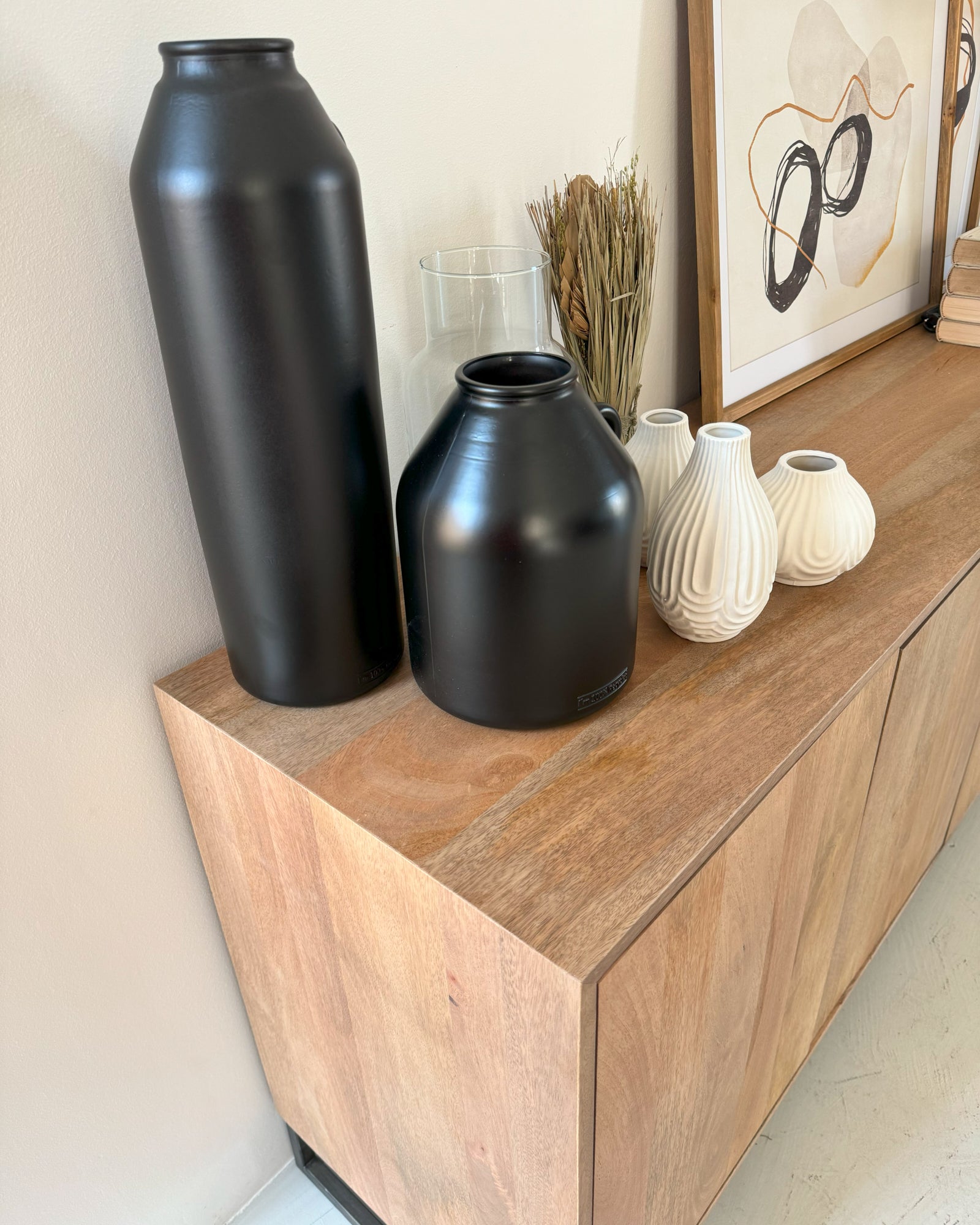 Credenza 4 ante in legno e ferro Skyline 180 cm - OrchideaMilano1981