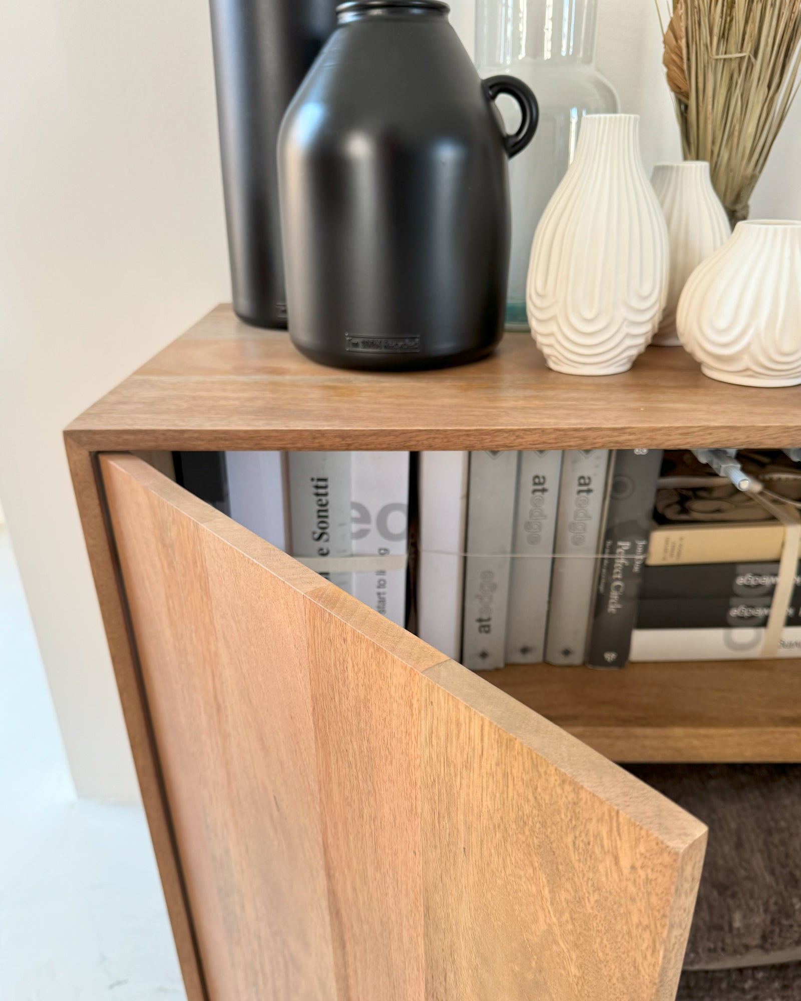 Credenza 4 ante in legno e ferro Skyline 180 cm - OrchideaMilano1981