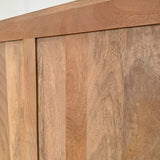 Credenza 2 ante a vetro in legno e ferro Skyline 110 cm - OrchideaMilano1981