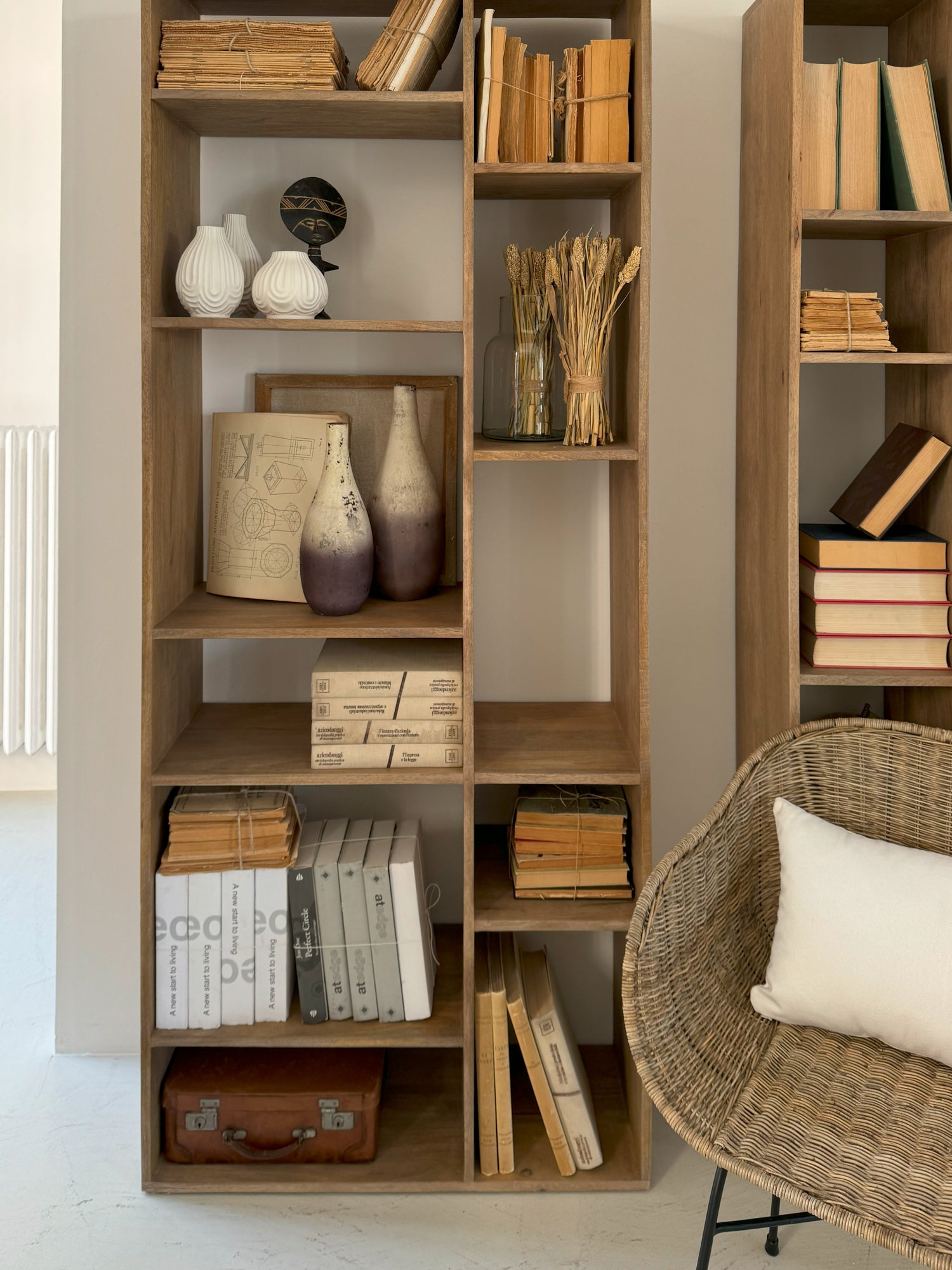 Libreria modulare in legno Skyline 80 cm - OrchideaMilano1981