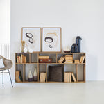 Libreria modulare in legno Skyline 80 cm - OrchideaMilano1981