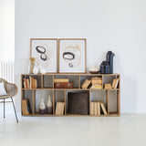 Libreria modulare in legno Skyline 80 cm - OrchideaMilano1981
