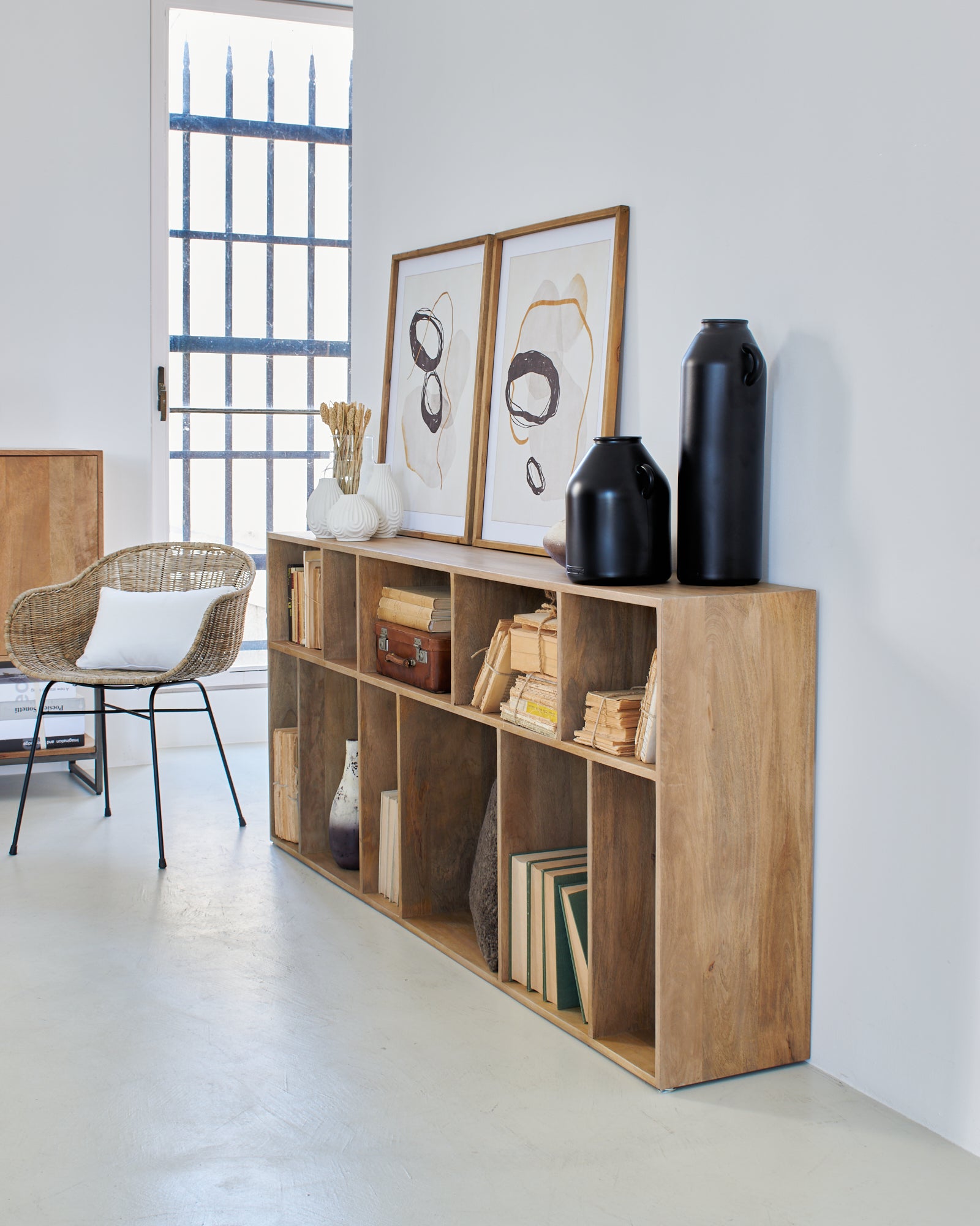 Libreria modulare in legno Skyline 80 cm - OrchideaMilano1981
