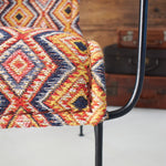 Poltrona in tessuto kilim e ferro Teepee - OrchideaMilano1981