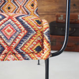Poltrona in tessuto kilim e ferro Teepee - OrchideaMilano1981