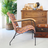 Poltrona in tessuto kilim e ferro Teepee - OrchideaMilano1981