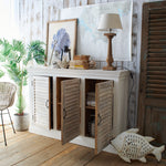 Credenza in legno massello Anguilla 140 cm - OrchideaMilano1981