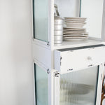Vetrina in ferro e vetro Antique White 51 cm - OrchideaMilano1981