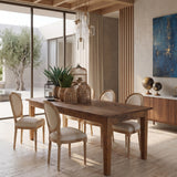 Tavolo allungabile in legno massello Chateau 200/300 cm - OrchideaMilano1981
