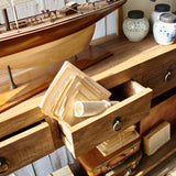 Consolle 4 cassetti in legno massello Grenier 160 cm - OrchideaMilano1981
