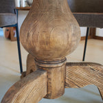 Tavolo rotondo in legno massello da bistrot Chelsea 95 cm - OrchideaMilano1981