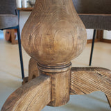 Tavolo rotondo in legno massello da bistrot Chelsea 95 cm - OrchideaMilano1981