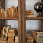 Libreria in legno di olmo di recupero Grange 200 cm - OrchideaMilano1981